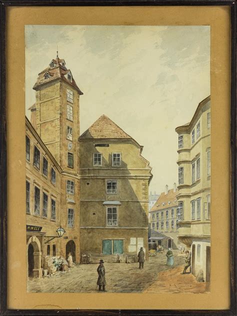 Lot Watercolor Painting By Adolf Hitler