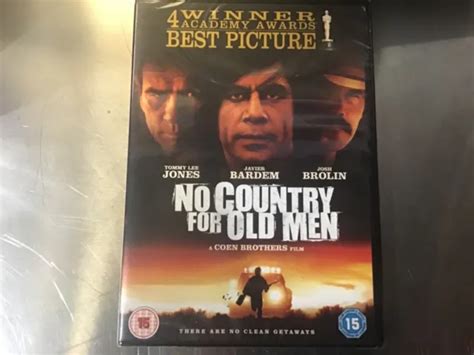 NO COUNTRY FOR Old Men DVD Drama 2008 Javier Bardem Tommy Lee Jones