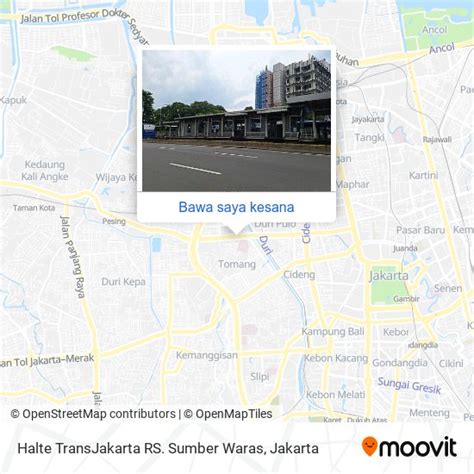 Cara Ke Halte TransJakarta RS Sumber Waras Di Jakarta Barat