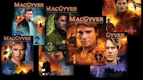 Macgyver Every Intro Seasons Macgyver Youtube