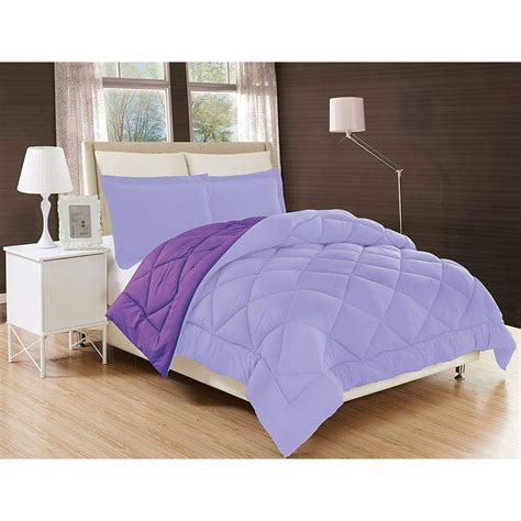 All Season Down Alternative Comforter Set Reversible Comforter With