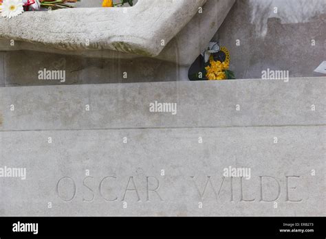 Winged Figure By Sculptor Jacob Epstein On The Tomb Of Writer Oscar