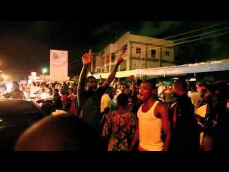 Ghana Election Victory Celebration In Accra YouTube