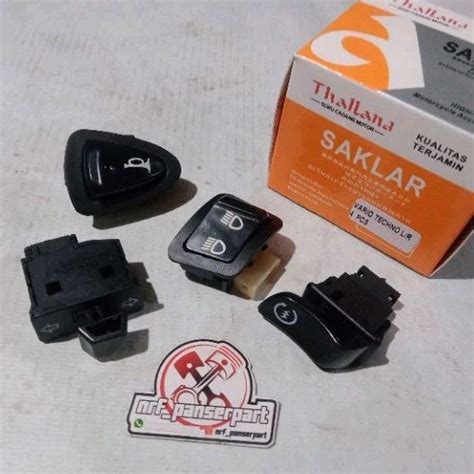 Jual SAKLAR KNOP TOMBOL LAMPU SET HONDA VARIO 110 CBS TECHNO VARIO 125