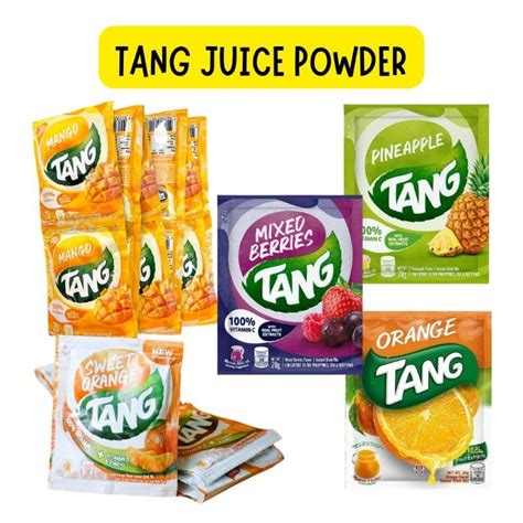 Tang Juice Powder Drink Mix 20gm X 10 Sachets Shopee Malaysia