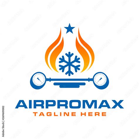 cooling logo stock vector adobe stock
