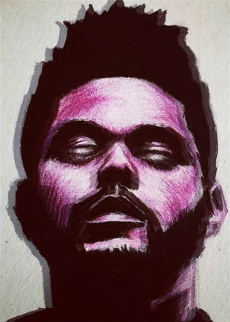 weeknd art   brinsxo