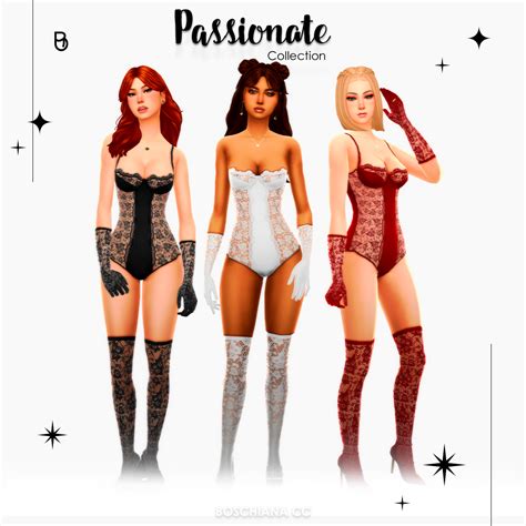 Woman Lingerie Kudret Version Gallery The Sims Create A Sim CurseForge