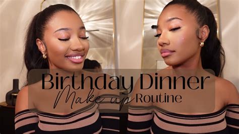 Creating My Birthday Dinner Makeup Look Chit Chat Video Youtube