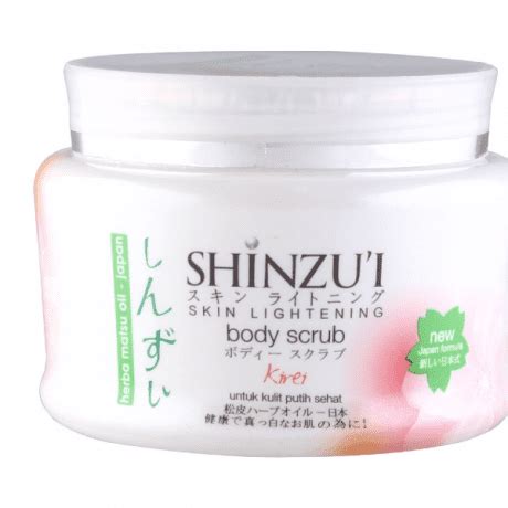 Shinzui Skin Lightening Body Scrub Matsu G Al Nusra Sg