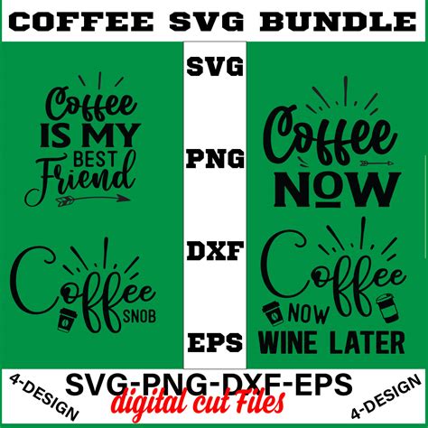 Coffee Svg Bundle Funny Coffee Svg Coffee Quote Svg Caffeine Queen