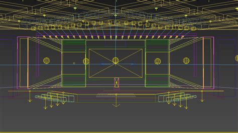 Stage Design D Model Cgtrader