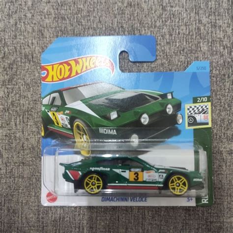 Hot Wheels Dimachinni Veloce Short Card Retro Racers Shopee Malaysia