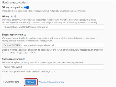 Jak Stworzy Repozytorium Git Na Hostingu Proserwer Pl Centrum Pomocy