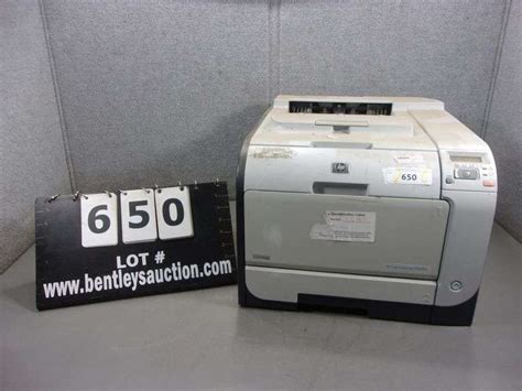 HP LASERJET CP2025 COLOR PRINTER - Bentley & Associates, LLC