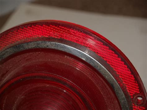 1962 Ford Galaxy Tail Light Lens Red SAE TSDB 62FD FOMOCO EBay