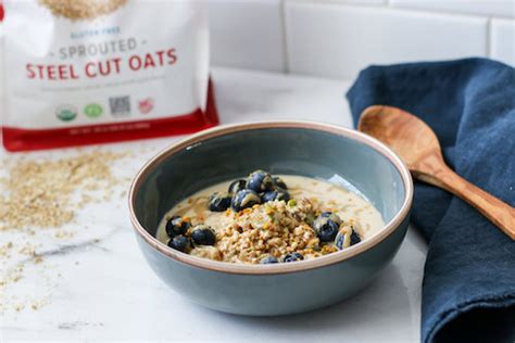 One Degree Organics Gluten Free Sprouted Steel Cut Oats Oz G