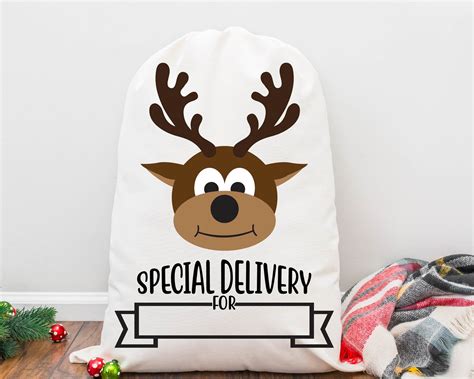 Santa Sack Svg Bundle Christmas Svg Santa Svg Reindeer Etsy