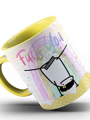 Caneca Xicara Flork Foda Se Fuck You 4 Compre Produtos Personalizados No Elo7