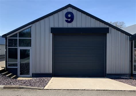 New industrial roller shutters for Tortworth business park - Brunel