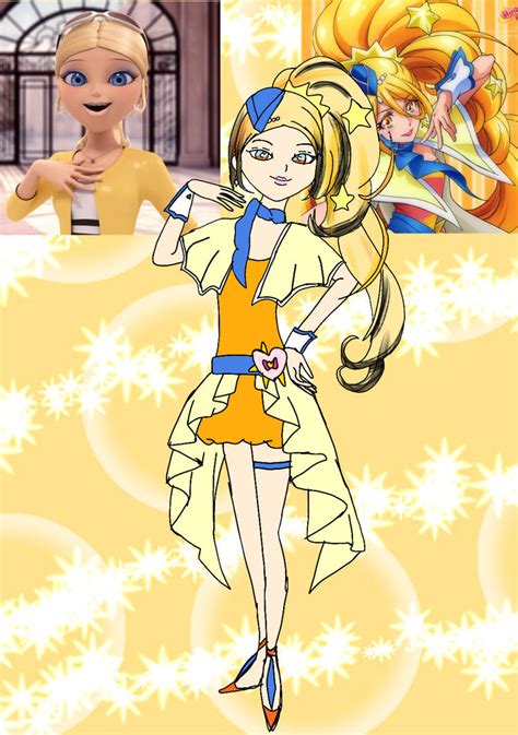 Miraculous Pretty Cure Chloe As Cure Etoile By Snowcat1993 On Deviantart