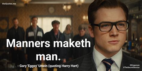 Manners Maketh Man Thequotes Me