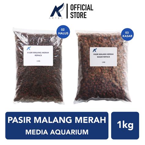 Jual ARTES PASIR MALANG MERAH Pasmal Media Tanam Aquascape Aquarium