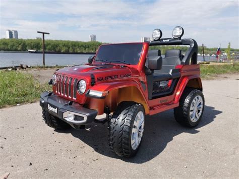 Купить Детский электромобиль Jeep Rubicon YEP5016 - Red в Уфе | BABYCAR24
