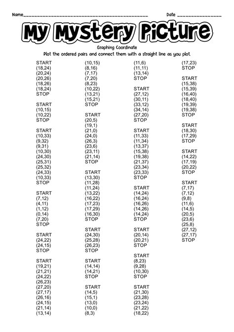 17 Coordinate Plane Worksheets Spongebob Artofit