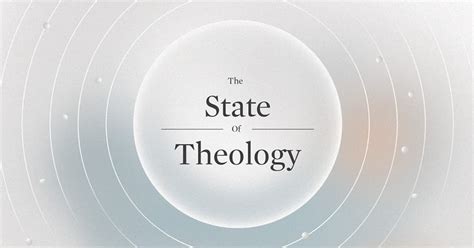 The State of Theology