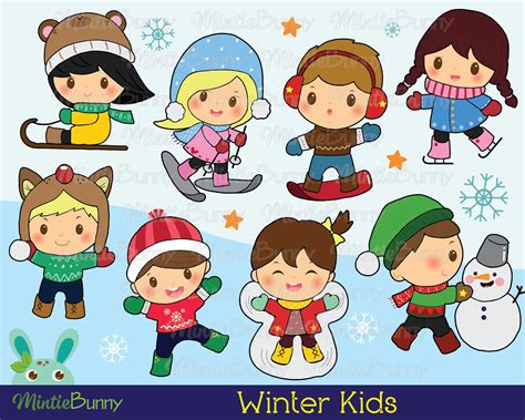 kids winter clipart 10 free Cliparts | Download images on Clipground 2024