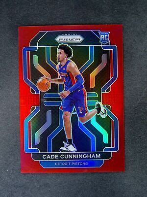 Panini Prizm Cade Cunningham Rc Rookie Red Ebay