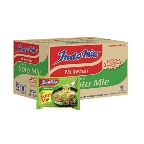 Jual Indomie Rasa Soto Mie Kardus Isi Pcs Murmer Shopee Indonesia