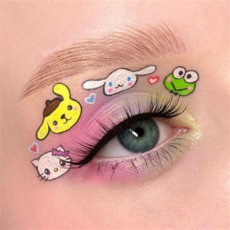 Hello Kitty Characters Makeup Ideas