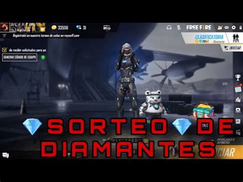 FREE FIRE SORTEO DE DIAMANTE CLASIFICATORIA Epico VAMOS POR ESO 3K