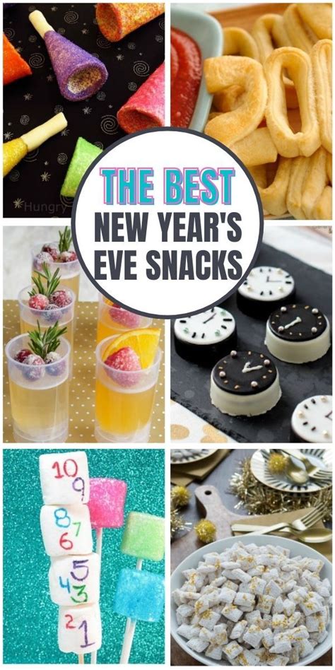 15 New Year’s Eve Food Ideas for Families | New years eve snacks, New ...