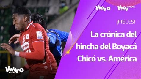 Pasi N F Tbol As Vivieron Los Hinchas El Boyac Chic Vs Am Rica De