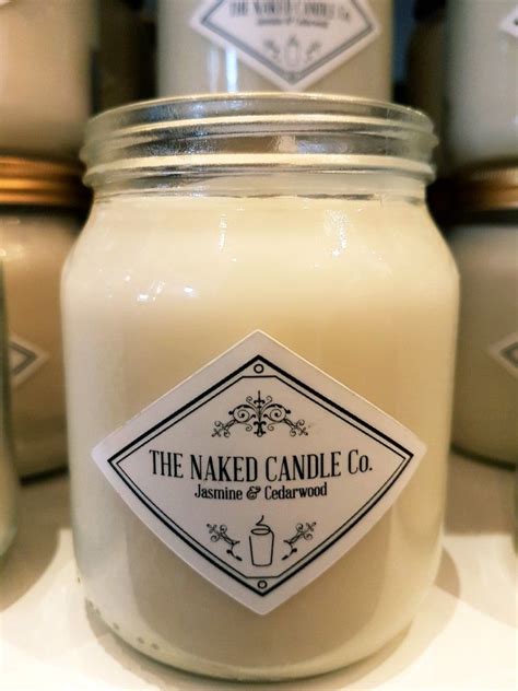 The Naked Candle Co Have Delivered And We Have A New Addition JASMINE AND CEDARWOOD SoyWax