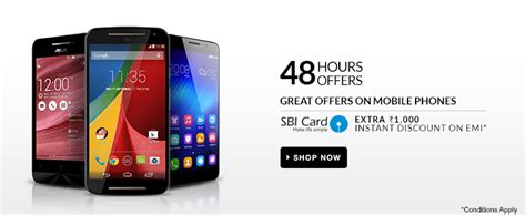 Flipkart: Extra Rs. 1000 discount on Mobile Phones on EMI ( SBI Cards ...