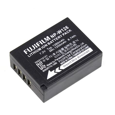 Аккумулятор Fujifilm NP-W126s / NP-W126 купить с доставкой по РФ
