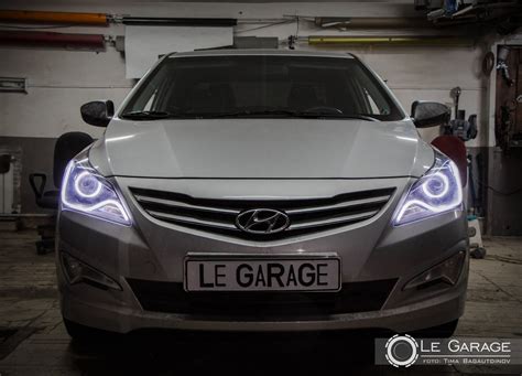 Фары (солярисаводы отзавись) — Hyundai Solaris Hatchback, 1,6 л, 2015 ...