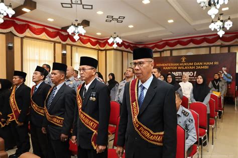 Wisuda Purnabakti Pengayoman Kemenkumham Berikan Penghargaan Atas