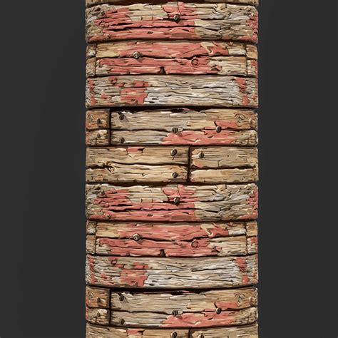 Stylized Wood Seamless Texture By Zames1992d