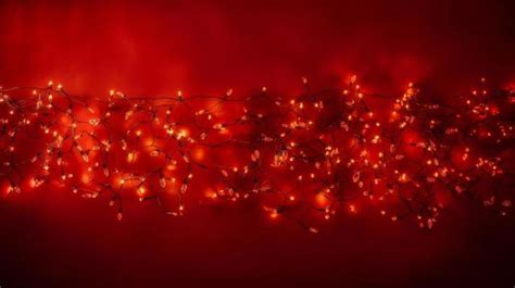 Red Christmas Lights Stock Photos, Images and Backgrounds for Free Download