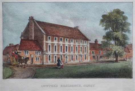 Antique Prints of Olney Buckinghamshire