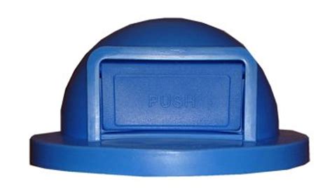 Plastic Dome Top Drum Lid With Push Door S7200a For 55 Gal Drums