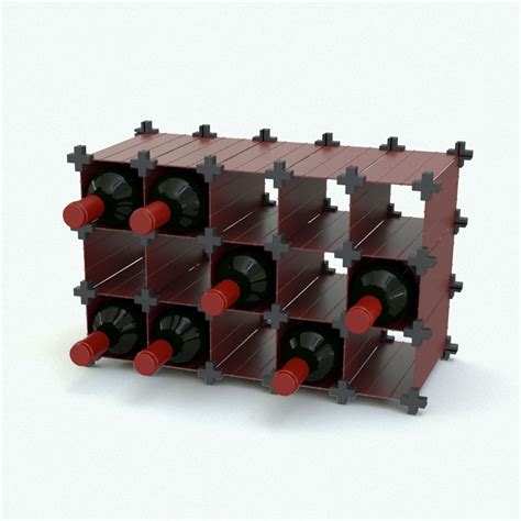 Wine Rack Revit Crosses Rack Blackbee3d Get A Subscription