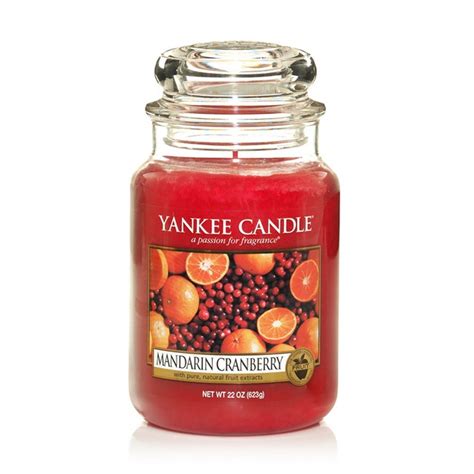 Yankee Candle Large Jar Scented Candle Mandarin Cranberry Up To