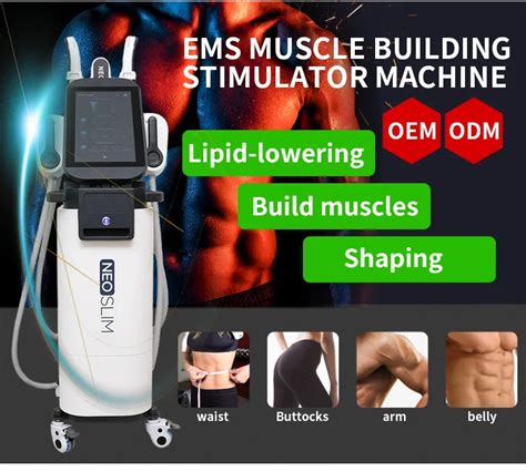 Hi Emt Rf Slimming Machine Tesla Body Shaping Ems Sculpting Muscle