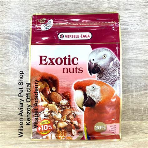 Jual EXOTIC NUTS 750Gr VERSELE LAGA MAKANAN SNACK BURUNG MACAW BIG